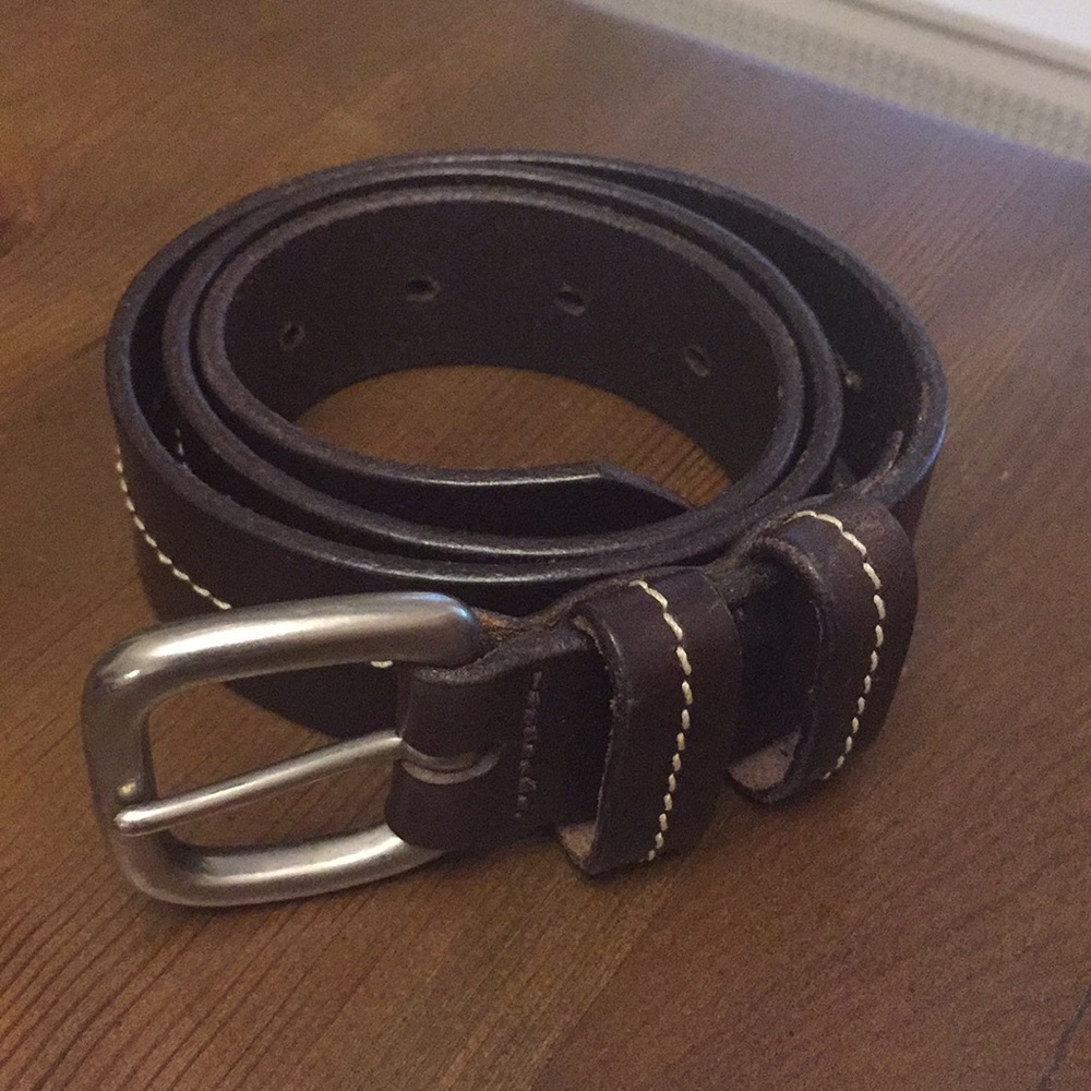 NWOT Brown Leather Belt - Sz 30